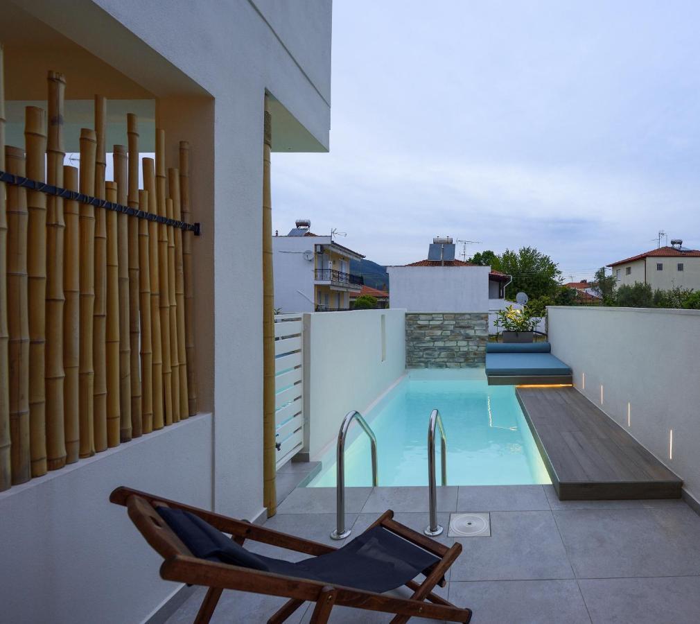 Alea Suites -Adults Only And Kids 14 Plus Asprovalta Bagian luar foto