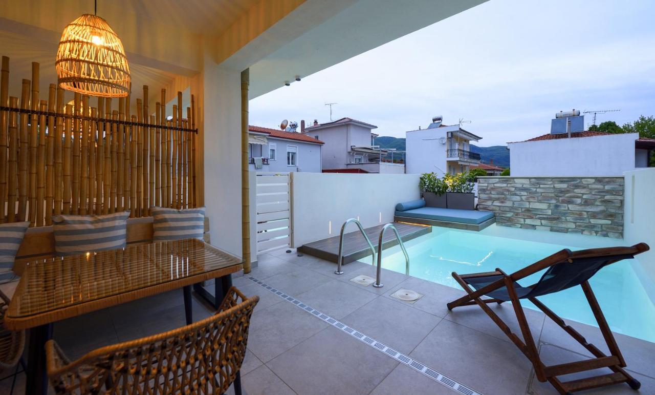 Alea Suites -Adults Only And Kids 14 Plus Asprovalta Bagian luar foto